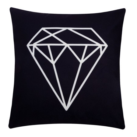 Pillowcase decorative Ethel Geometry "Diamond" 40x40 cm, velor