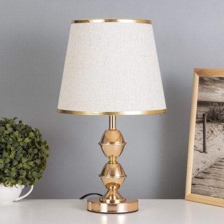 Table lamp "Femi" 1x40W E27 gold 25x25x43cm