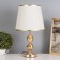 Table lamp "Femi" 1x40W E27 gold 25x25x43cm