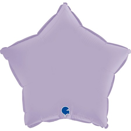 Foil ball 18 "Lilac satin", star