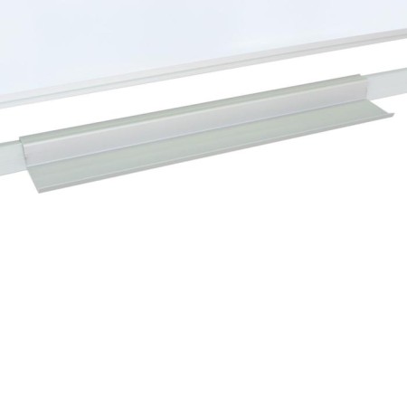 Bilateral board 100x120 cm, magnetic marker/chalk, calligrata standard, rotary on a mobile stand, in an aluminum frame, with a shelf-3