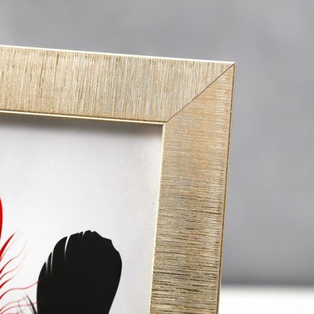 Photo frame plastic 13x18 cm "Sandless threads" champagne 22x17 cm-2