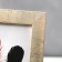 Photo frame plastic 13x18 cm "Sandless threads" champagne 22x17 cm