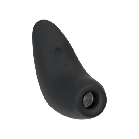 Vacuum-wave stimulator of the Satiffyer Magnetic Deep Pulse clitoris, 11 cm, silicone, black color-12