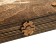 Wooden backgammon + Partschch (Ludo), board game, 37 x 37 cm