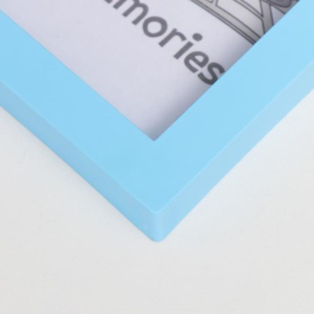 Photo frame plastic L-3 10x15 cm Blue (plastic screen)-1