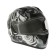 The helmet integral with two visors, size L (59-60), BLD-M67E model, black and gray