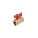 Ballic zein tap, internal/internal thread 3/4 ", butterfly