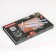 A set of BLADES kitchen supplies, 5 objects: 3 knives, vegetable vegetables, scissors in the kit, white color