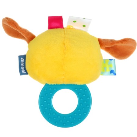 The rattle is soft with the teether "dog", I crush me-3