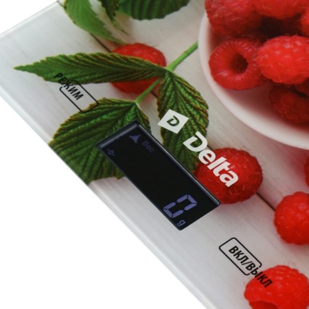 Kitchen Libra Delta KCE-67, electronic, up to 5 kg, drawing "Malinka"-3