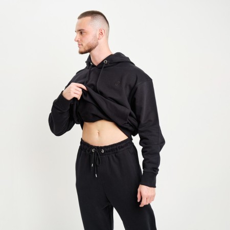 Male costume (sweatshirt/pants), black color, size 48 (l)-3