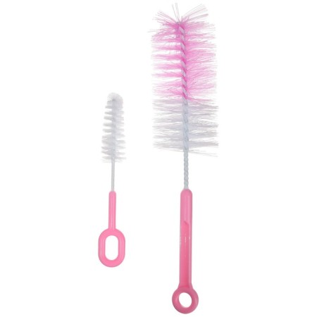 A set of brushes for washing bottles and nipples, MIX color-4