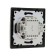 Luazon Lighting "Antei" switch, 10 A, 1 key, hidden, black