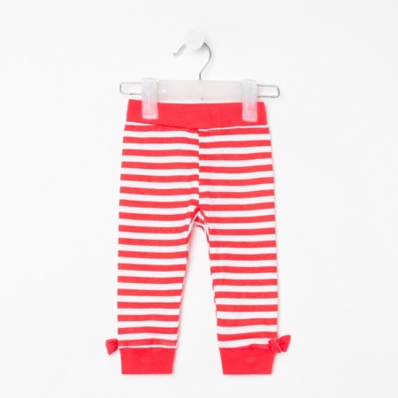 Pants for children, coral color, height 62 cm