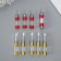 Tool for creativity set of 10 nozzles plastic, metal, rubber 2x12.5x29.5 cm