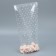 BOPP package with adhesive valve, gift packaging, “hearts”, 20.5 x 40/4 cm