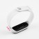 Watch washing electronic "paw", silicone strap, white