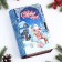 Casket Book New Year's blue, 20x13x5 cm