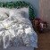 Bed linen "Ethel" 2 joint venture Snow Fall, 175x215 cm, 200x220 cm, 70x70 cm - 2 pcs, calico