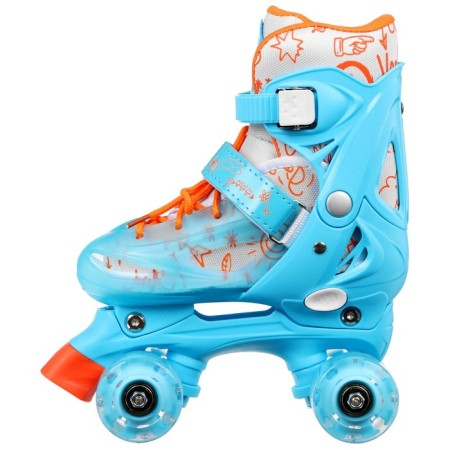 Roller sneakers sliding, p. 27-30, Light wheels PU-2