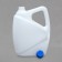 Non -pester canister, 9.4 l, white