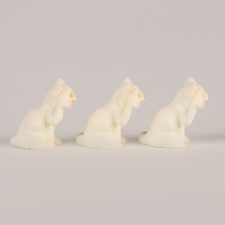 Miniature Puppet "Kit", set of 3 pcs., Size 1 pc. - 2 × 2 × 3.5 cm-2