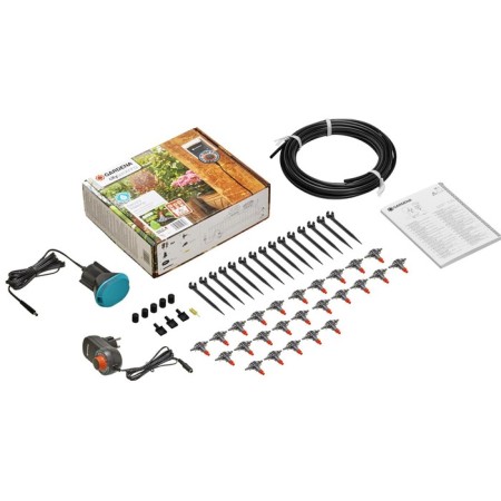 Microcapellar watering system for indoor plants, plastic-1