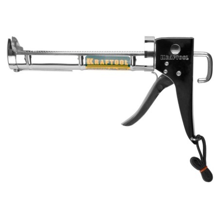 Kraftool 06671_z01 sealant pistol, chrome, semi -corps, 320 ml-1