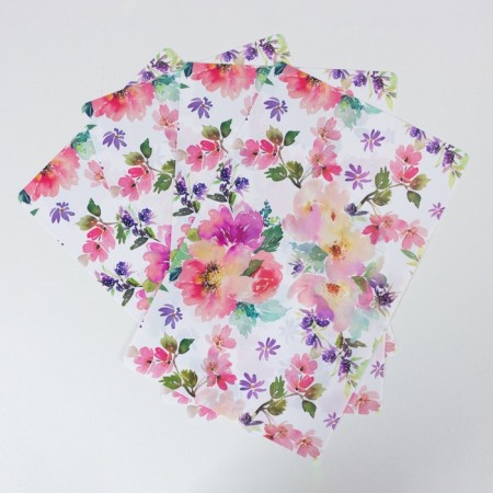 Joy Home Serving Napkin, Summer Bouquet, 26x41 cm-2