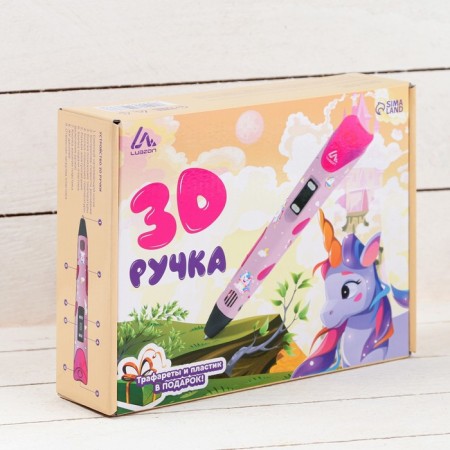 3D handle Luazon Unicorn, display, work with ABS and PLA plastic, plastic in the kit-11