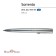 Switching handle, 1.0 mm, BrunovisConti sorrento, blue rod, metal case silver