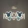 Mickey chandelier LED 36W 4000K blue 58x58x60cm