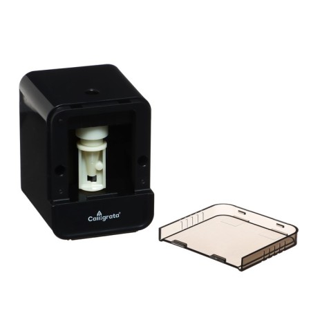 Electric black sharpener (batteries are not included), it works from 2 AA batteries-3