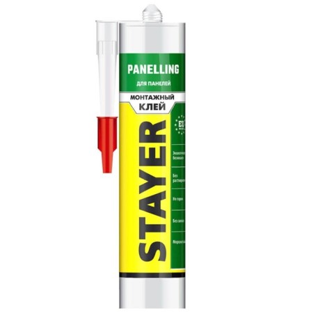 Stayer Professional Installation Glue, for moldings and panels, 280 ml