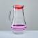 Set for juice "Blueberry" art painting, 6 glasses 1250/200 ml