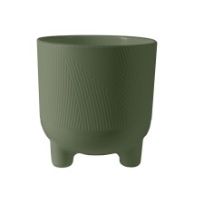 Горшок пластиковый Live-in-green с вкладкой «Фита», d=13.5 см, 1.45 л, цвет нефрит