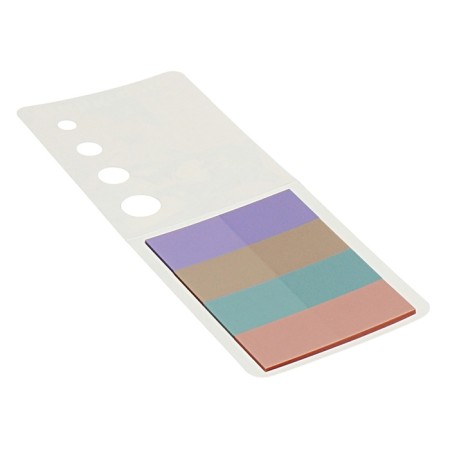 Bookmarks with adhesive edge layers. 18.75x50 mm, Erichkrause "Manga", 100 sheets, 4 colors