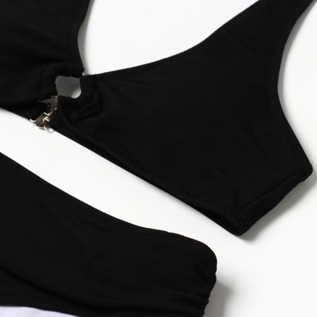 Separate female swimsuit, black color, size 44-1
