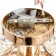 Chandelier 6x60W E27 +LED PDD Gold 56x56x47cm SVK