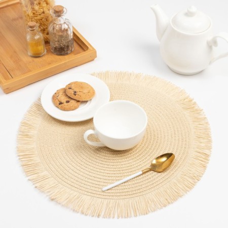 A set of napkins 2 pcs. Dolyana "Boho", central ministry, D 38 cm