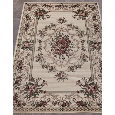 Rectangular carpet Merinos colizey, size 60x110 cm, color Cream