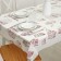 The tablecloth without the base is a disposable bilateral “sweets”, 110 × 180 cm, roll 3 pcs