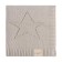 Baby plaid, size 70x90 cm, beige color