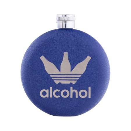 Alcohol alcohol flask, stainless steel, round, gift, 150 ml-1