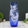 VAZ S-64 H 260 mm. from blue glass (manual painting) Fig. No. 1 (Bel.)