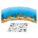 Reusable stickers Set "Amazing Animals", 2 pcs.