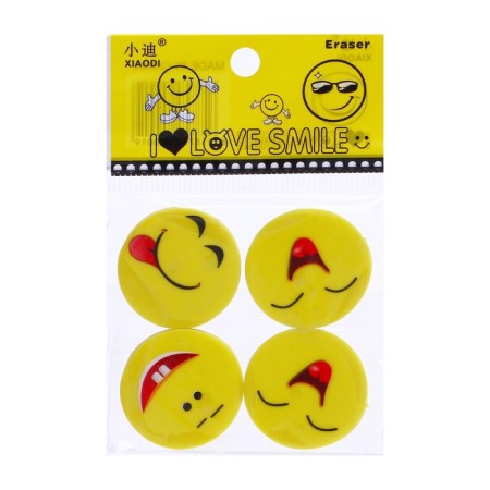 A set of figurines Calligrata "Smiles", 4 pieces, in a blister, mix-12