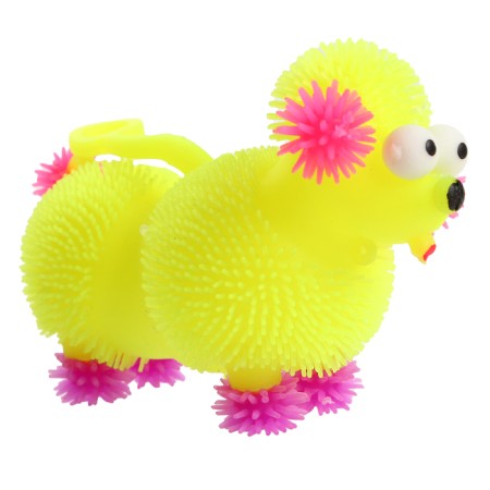 Ball children's rubber -tree light “Poodle”, Mix color, in showbox-5