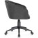 Computer chair thibault plastic/velor, black/graphite 60x60x81 cm